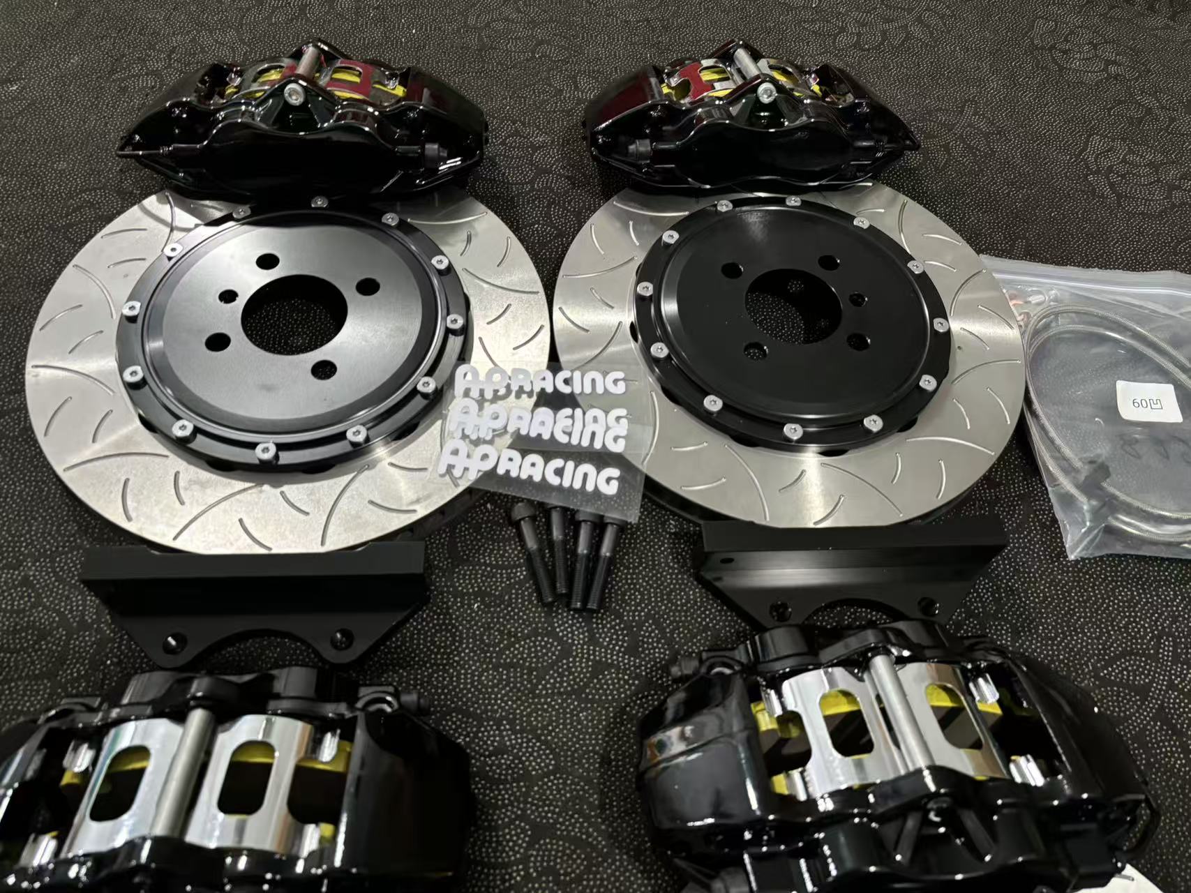 Complete Big Brake Kit Front R - Front Rear Brake Caliper Bracket Kit ulasan dan harga