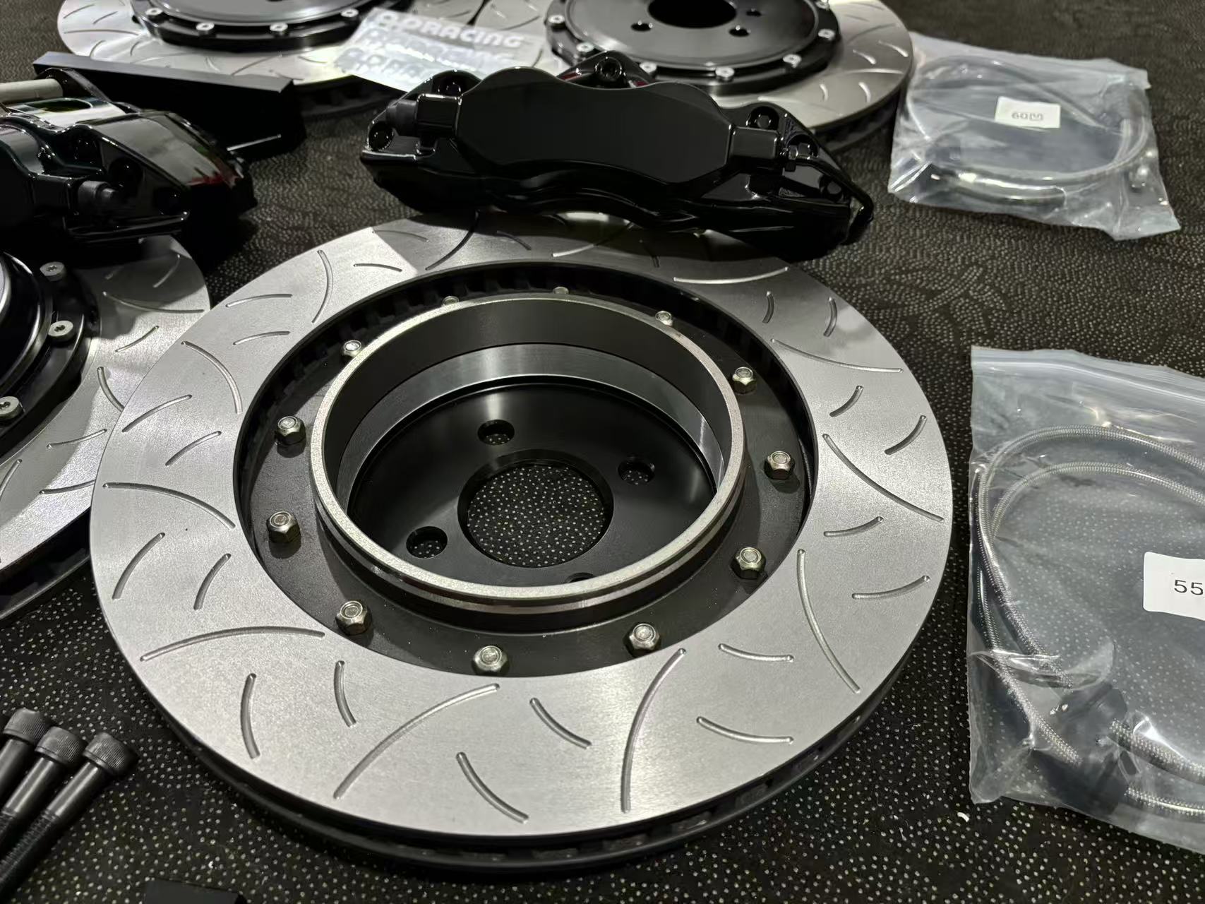 Complete Big Brake Kit Front R - Front Rear Brake Caliper Bracket Kit ulasan dan harga